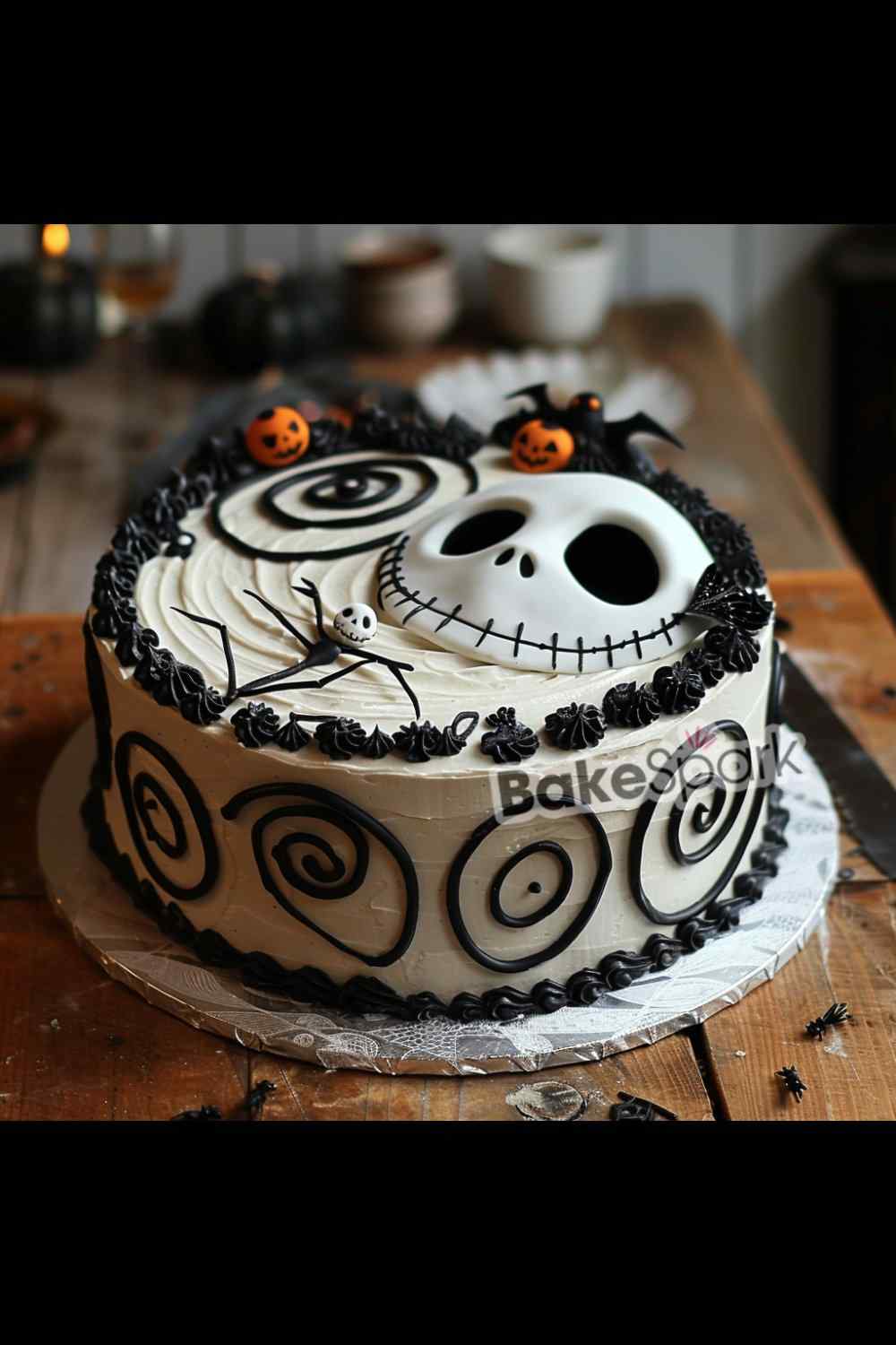 nightmare before christmas cake ideas