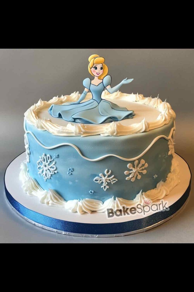 cinderella cake design idea