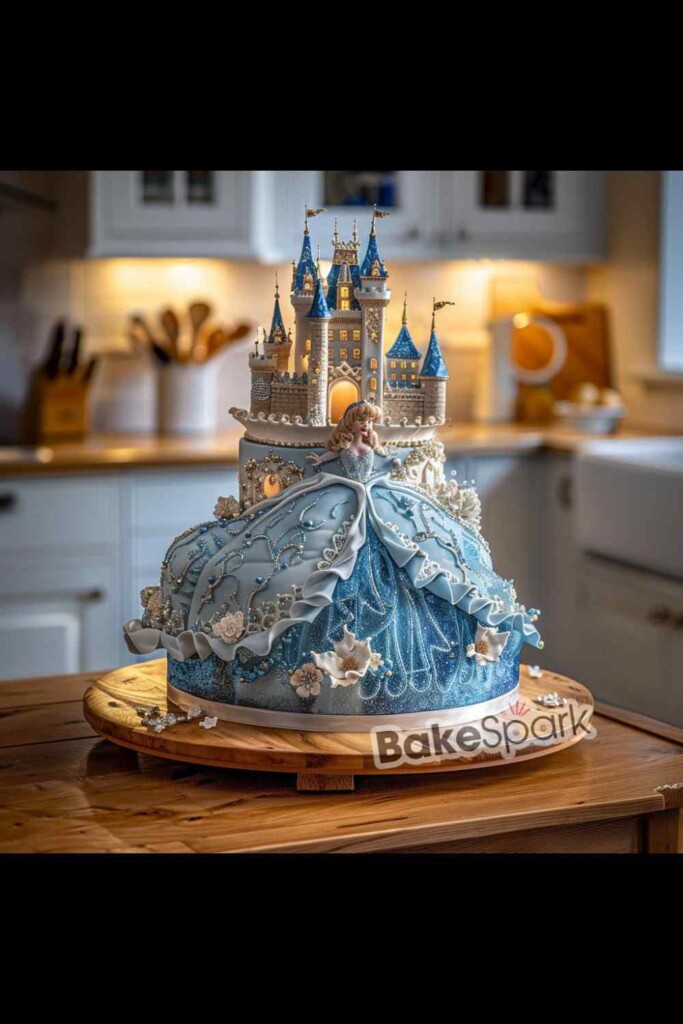 cinderella cake design idea