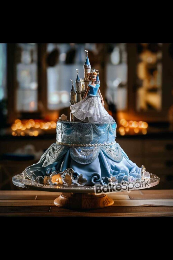 cinderella cake design idea