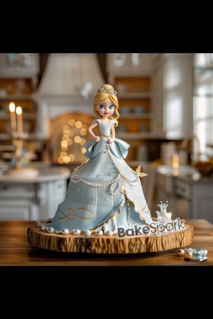 cinderella cake design idea
