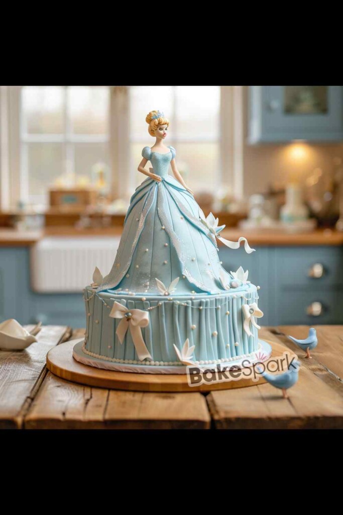 cinderella cake design idea