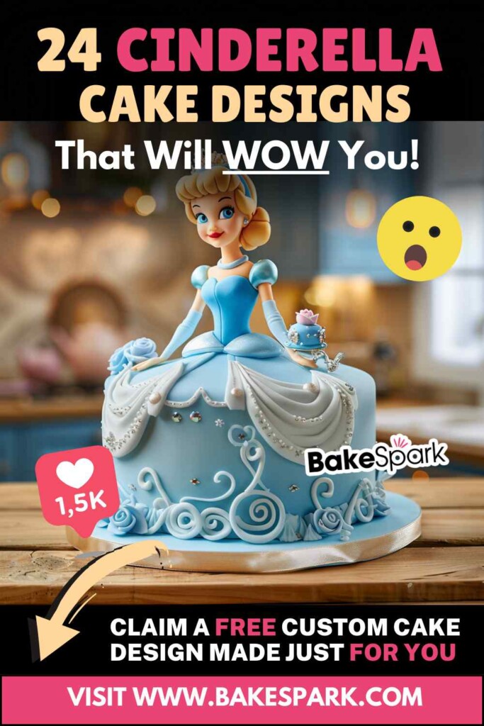 cinderella cake design idea for pinterest