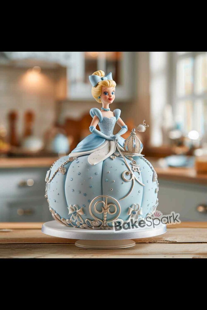 cinderella cake design idea