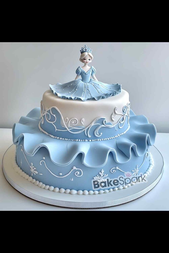 cinderella cake design idea