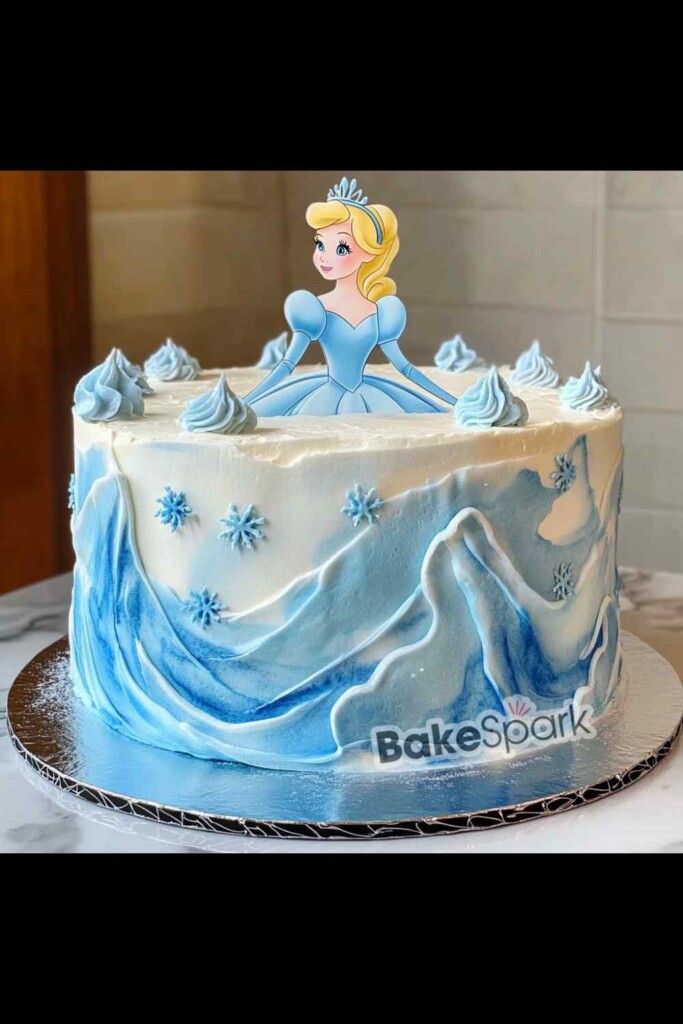 cinderella cake design idea