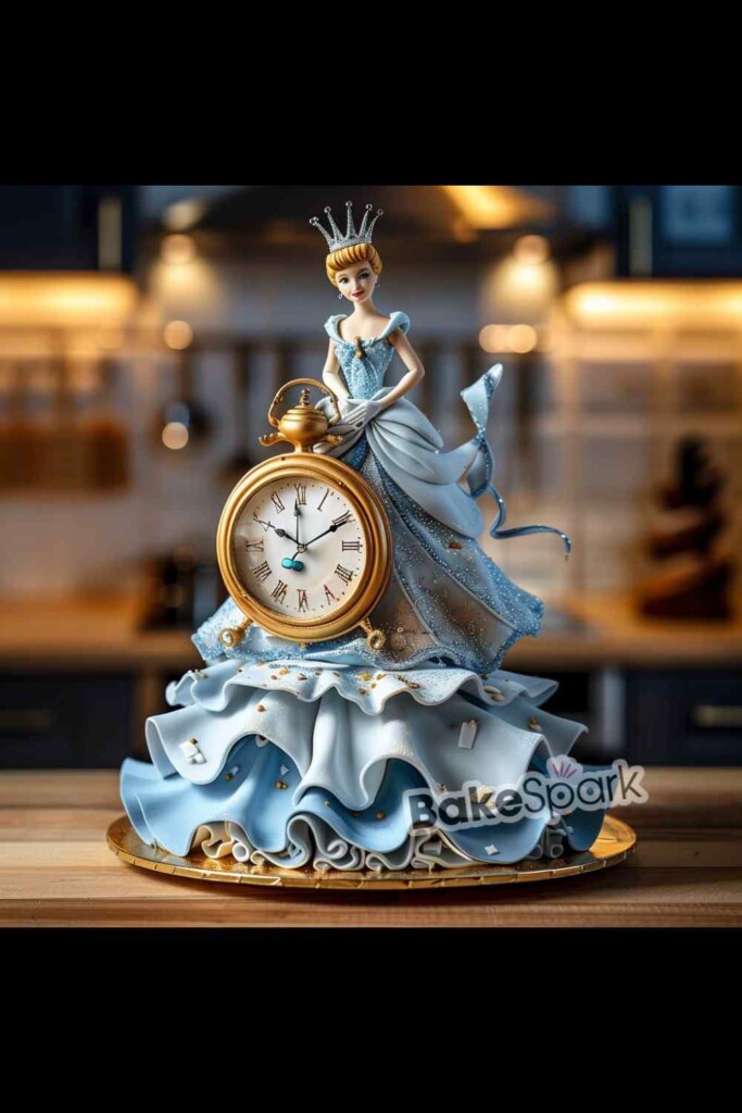 cinderella cake design idea