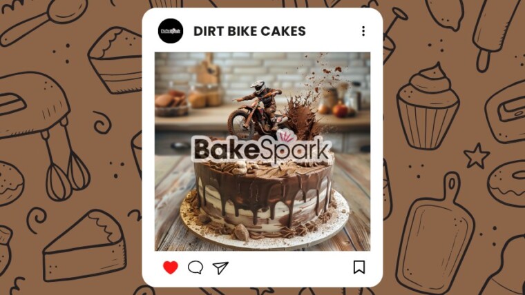 dirt bike cakes