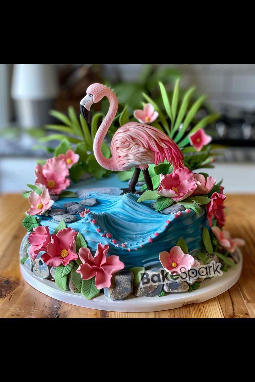 flamingo cake idea
