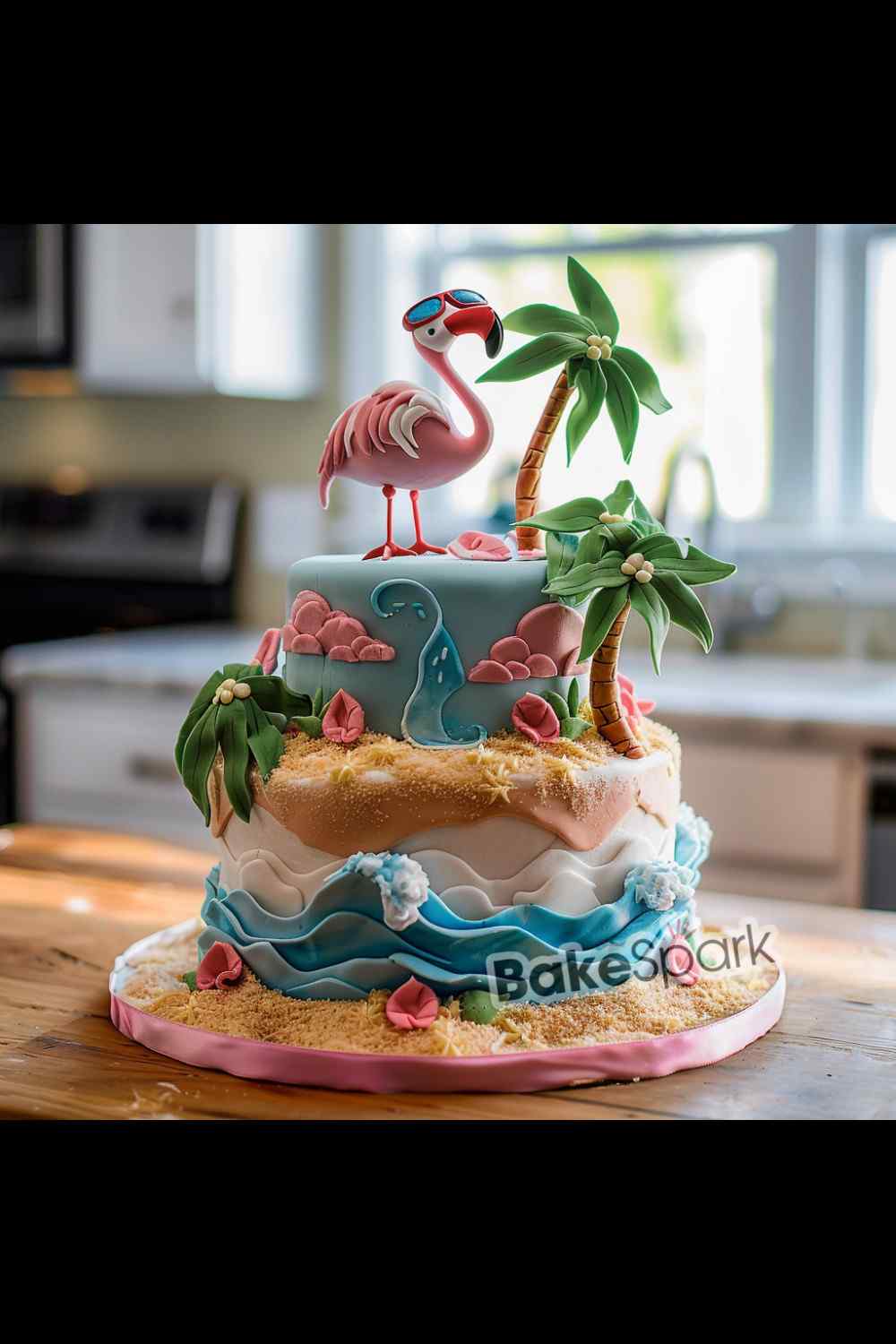 flamingo cake idea
