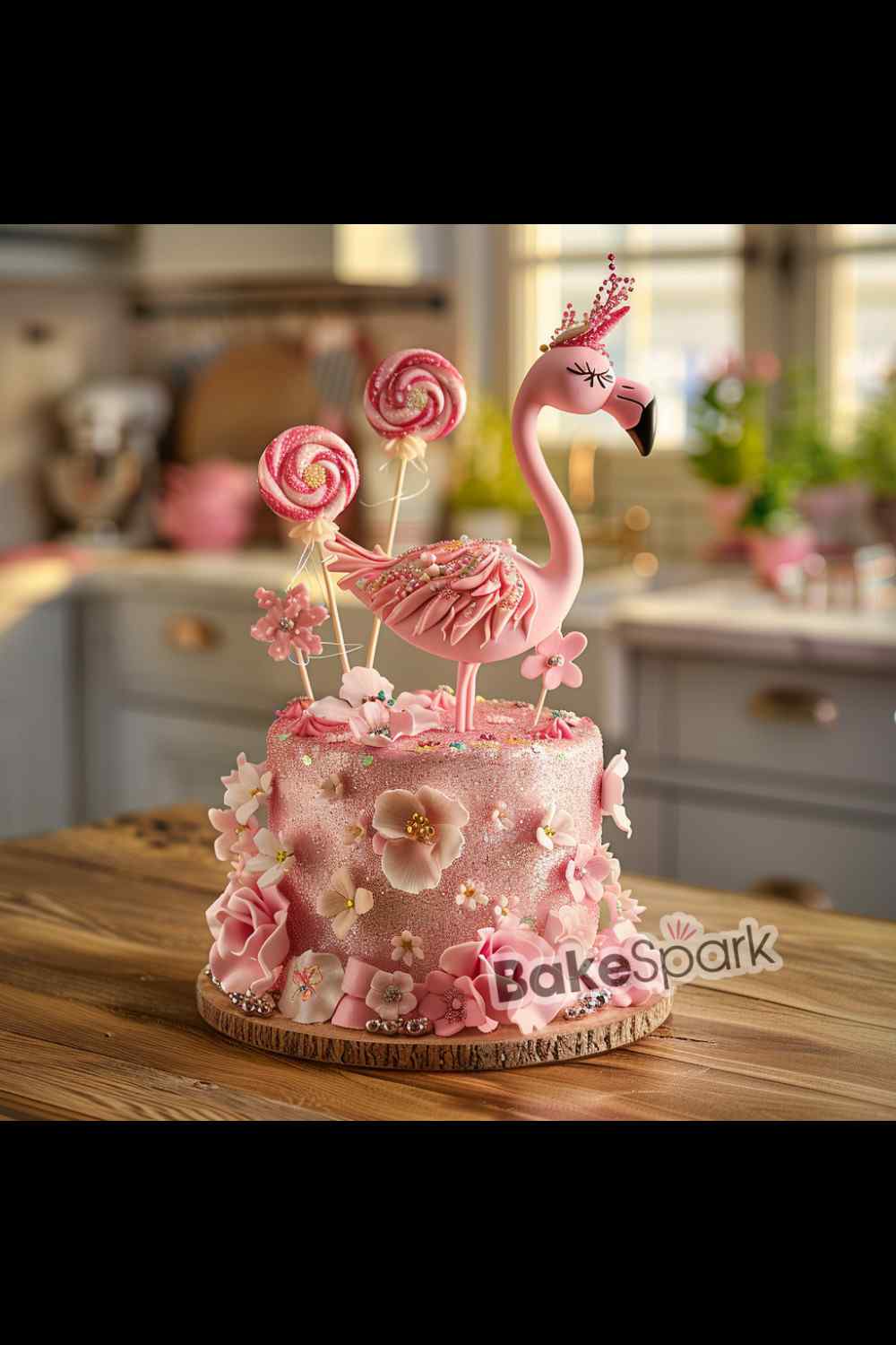 flamingo cake idea