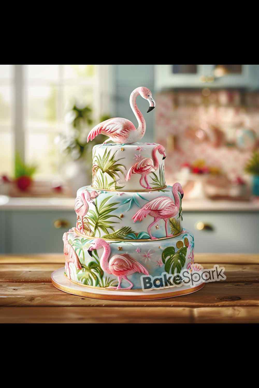 flamingo cake idea
