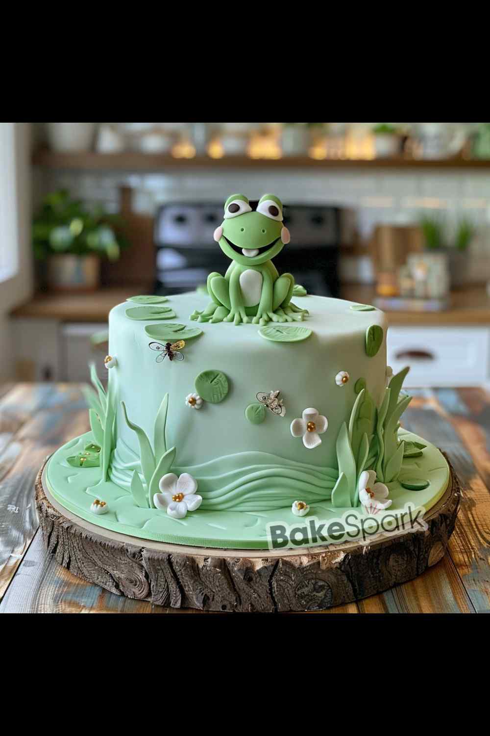 frog cake idea