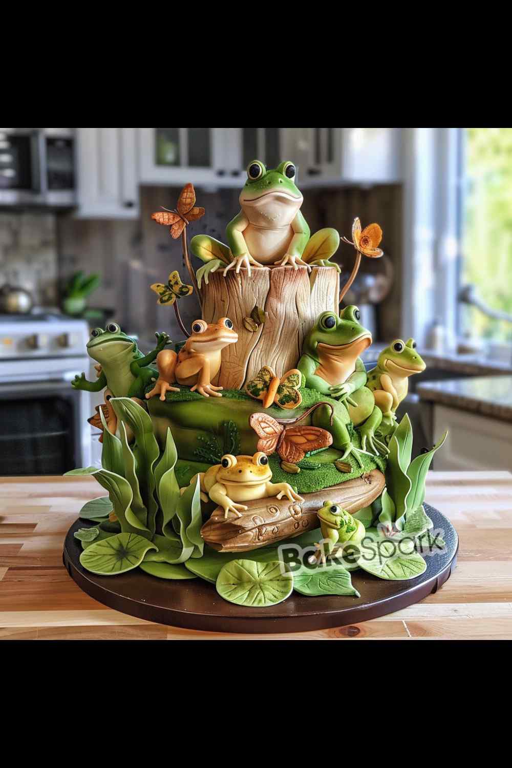 frog cake idea