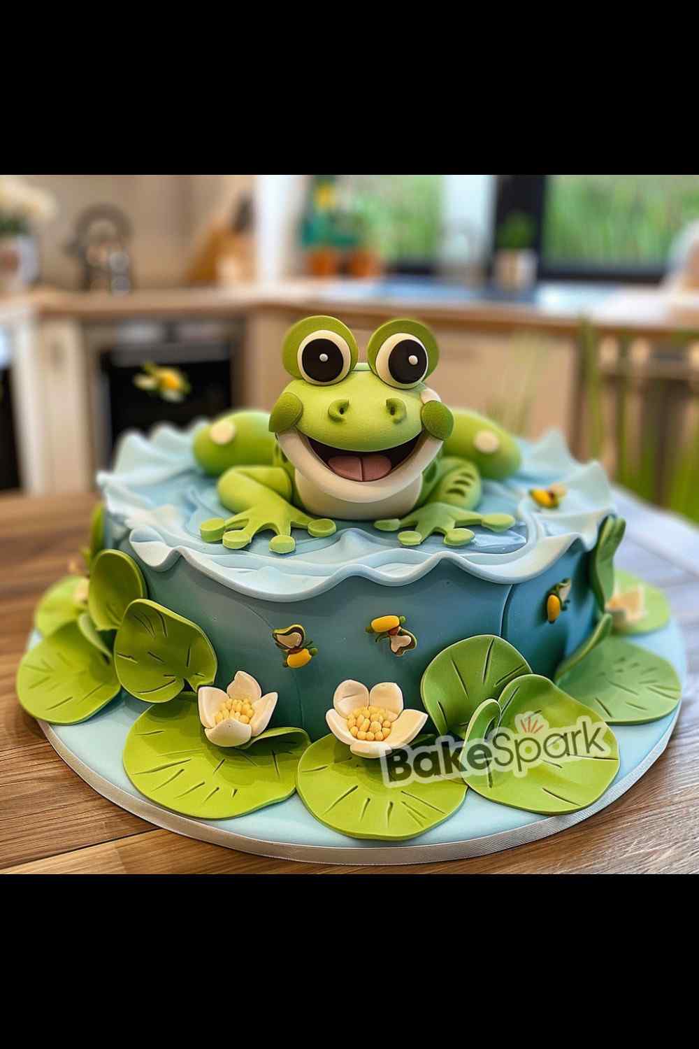 frog cake idea