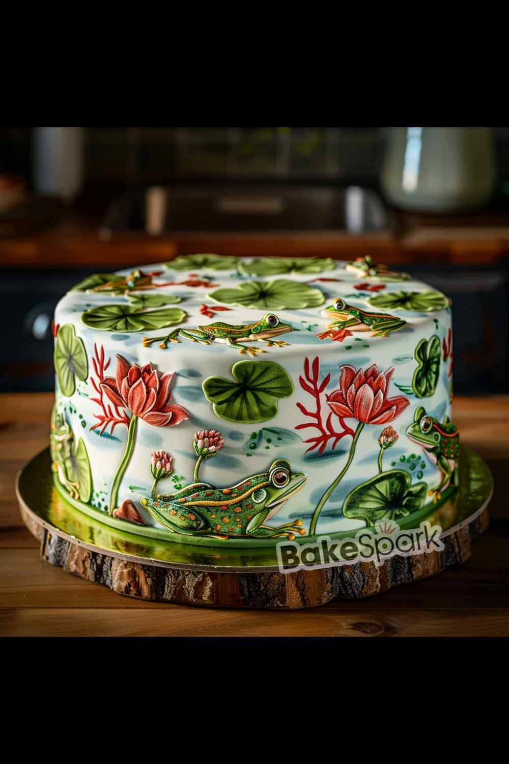 frog cake idea