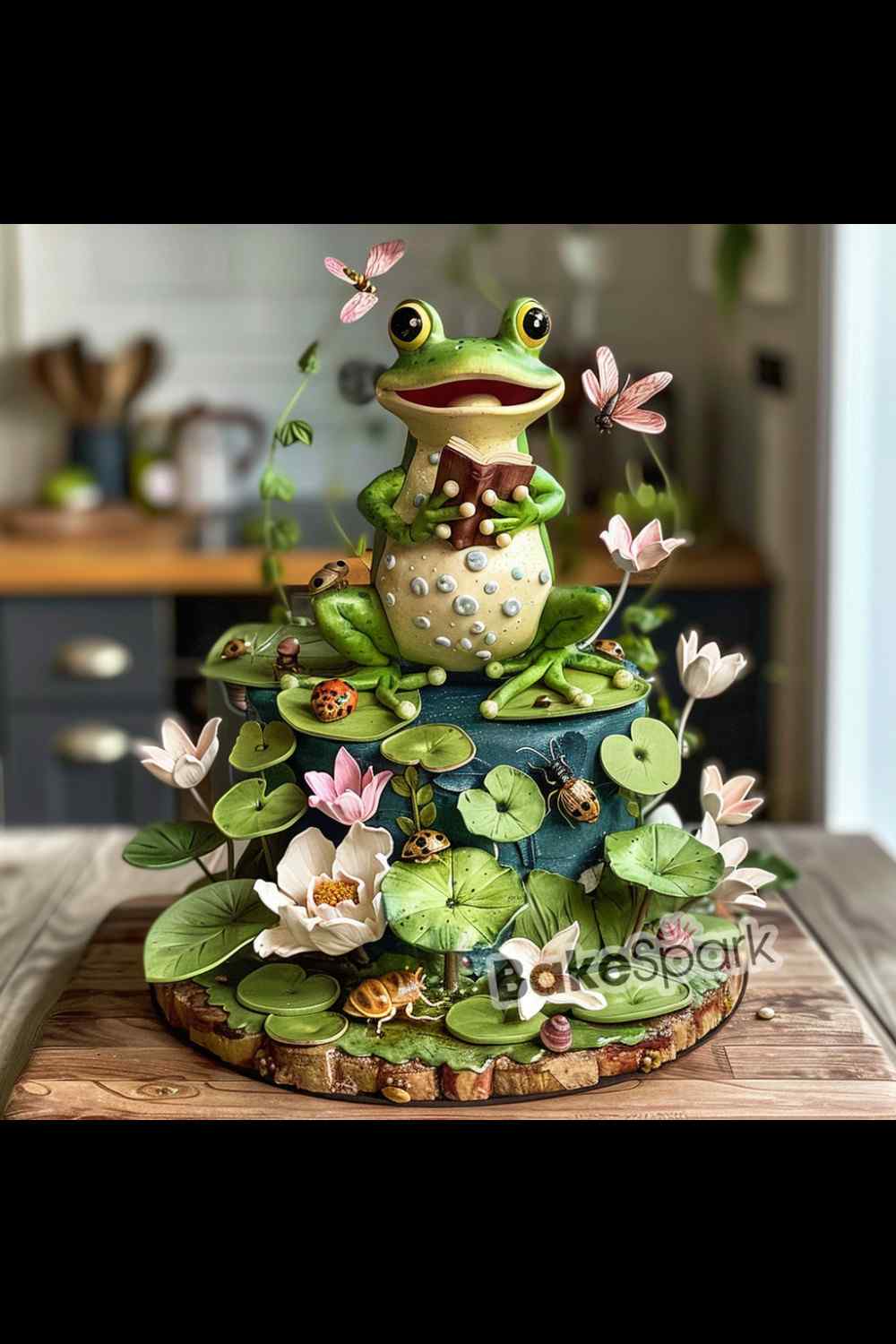 frog cake idea