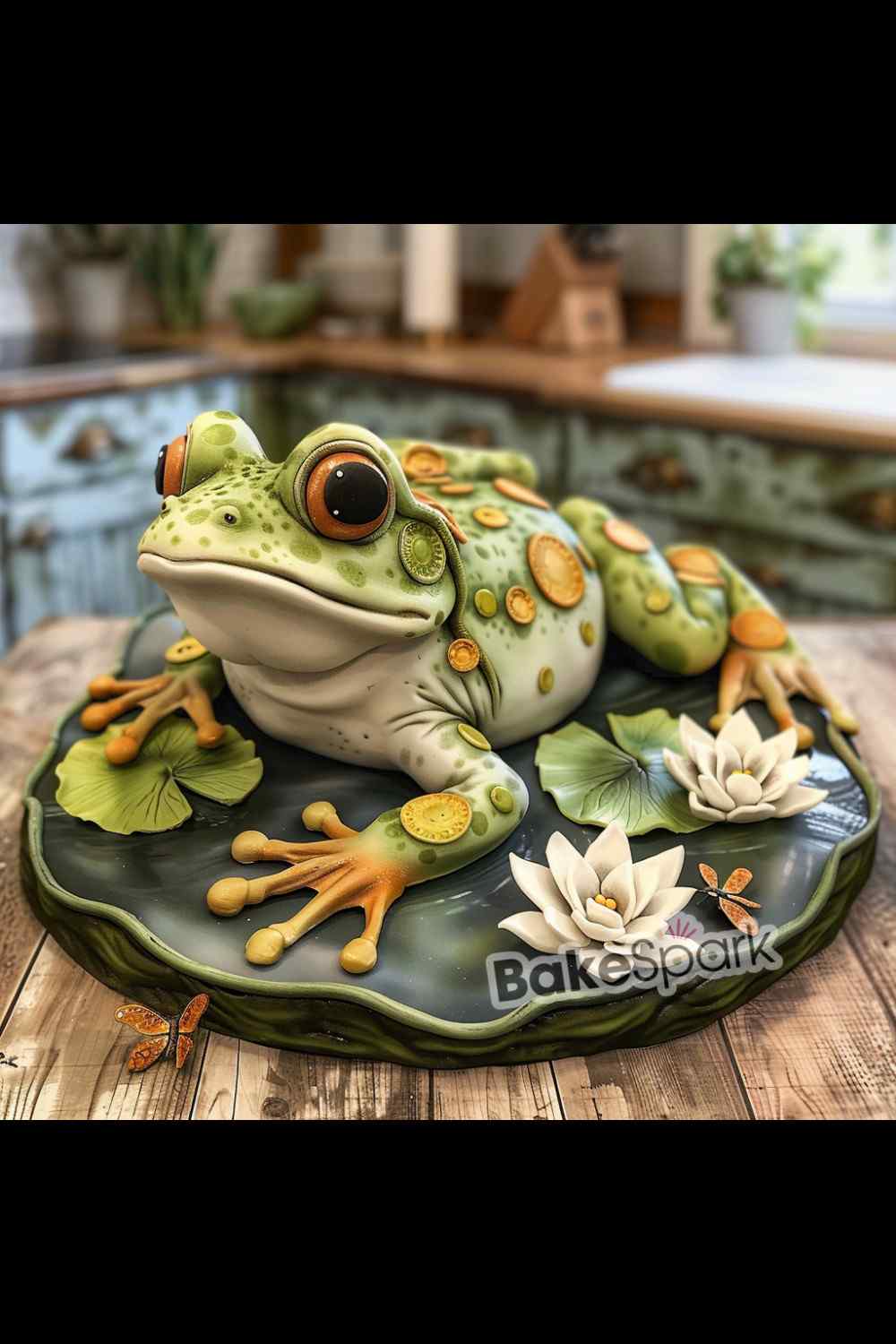 frog cake idea