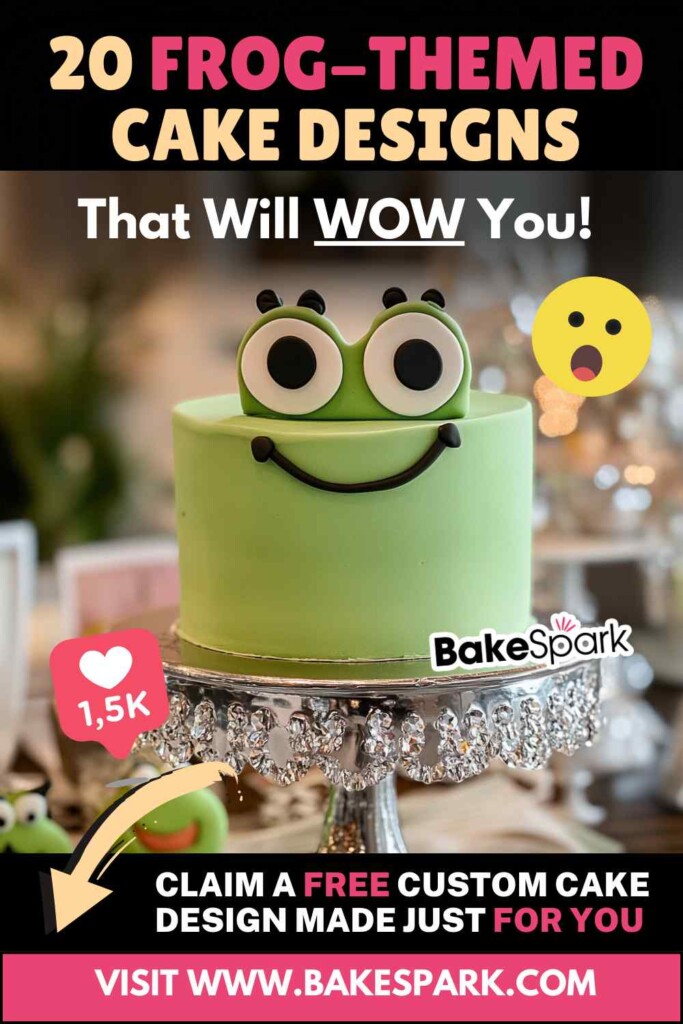 frog cake idea for pinterest