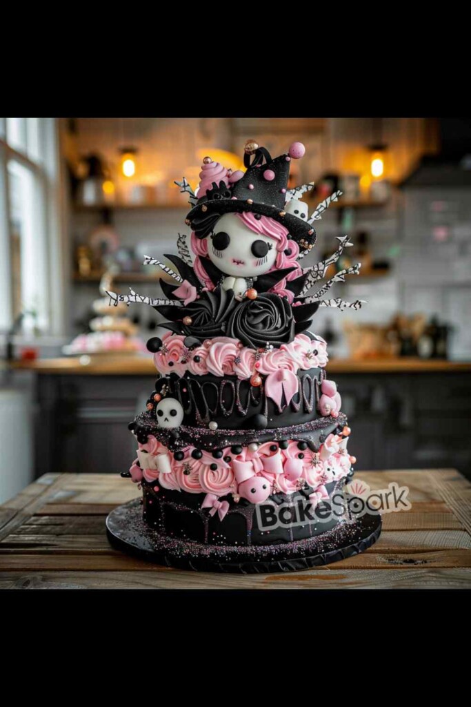 kuromi cake idea design