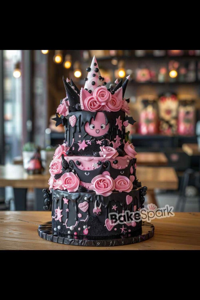 kuromi cake idea design