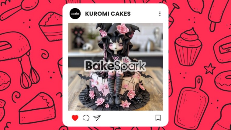 kuromi cakes