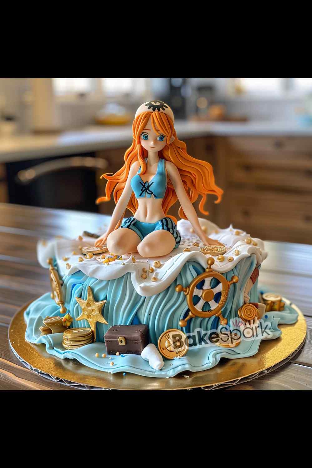one piece cake idea
