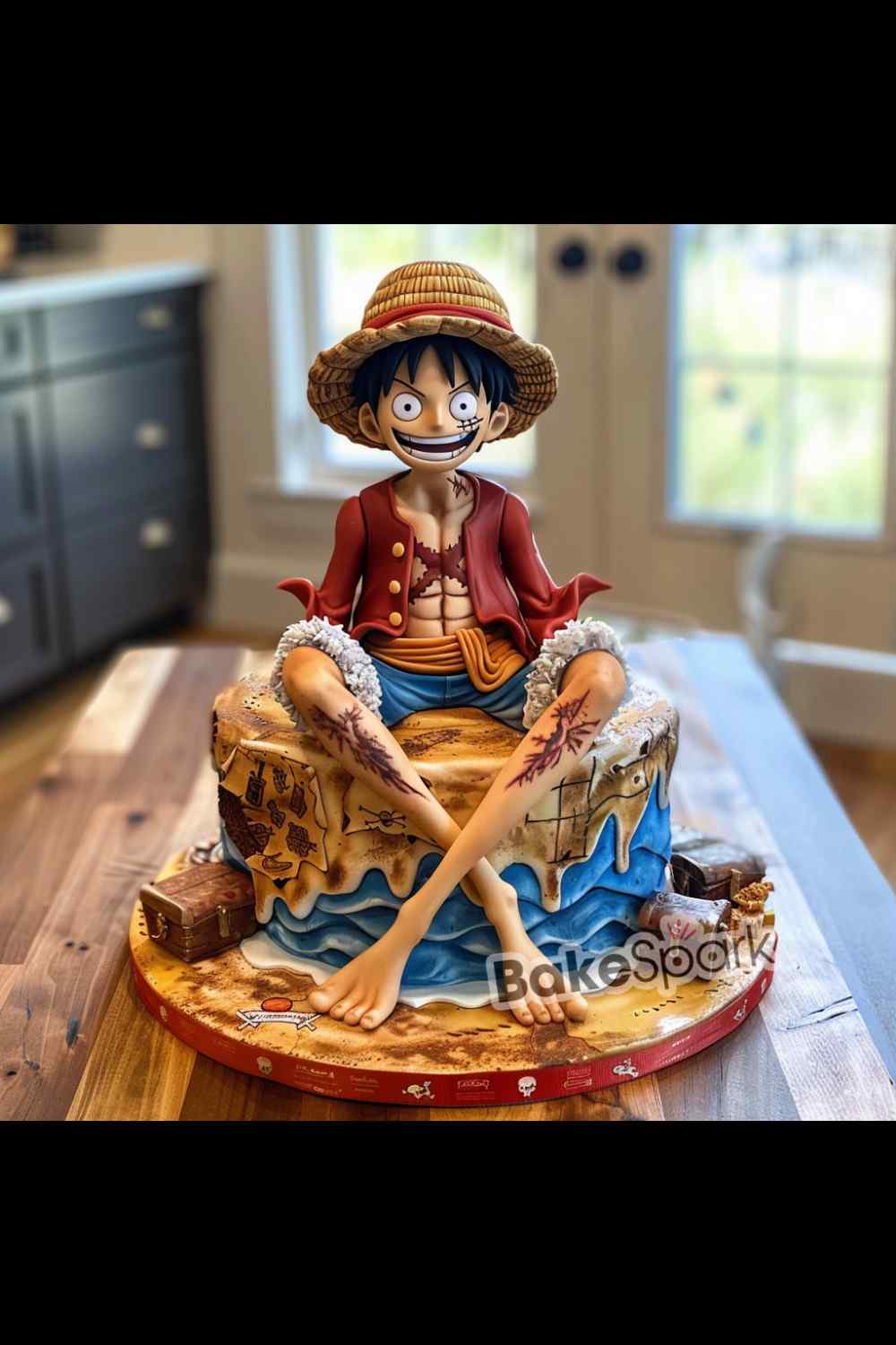 one piece cake idea