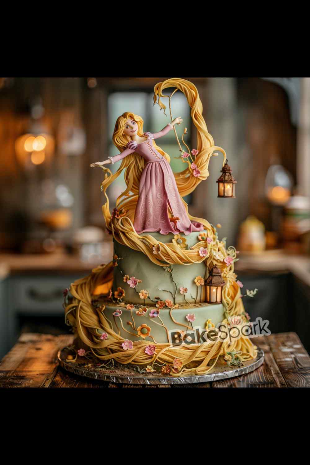 rapnuzel tangled cake ideas