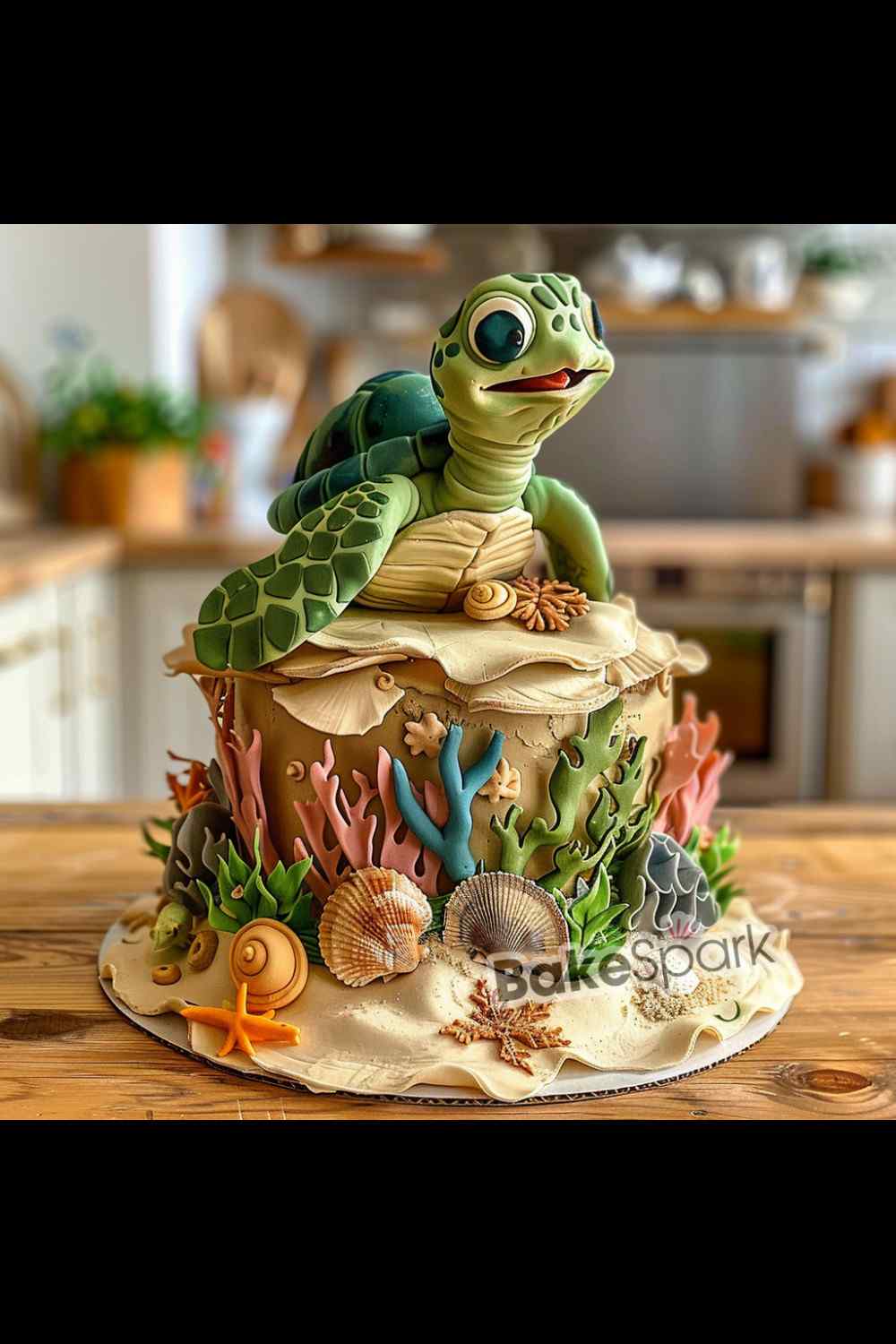 turtle cake idea design