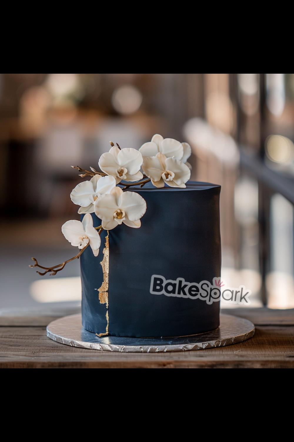 blue cake idea