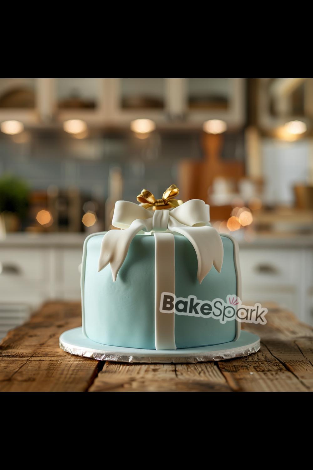 blue cake idea