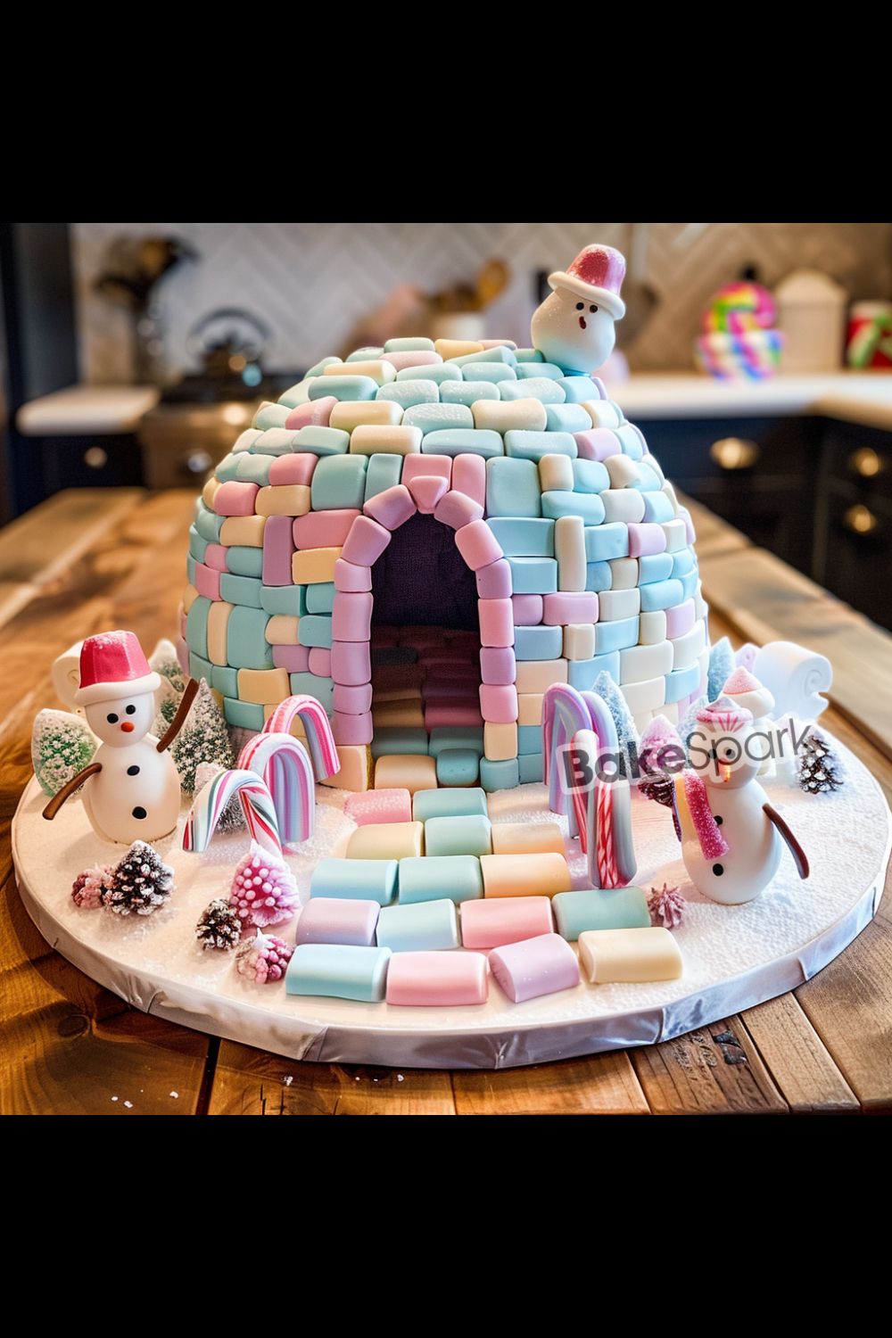 igloo cake idea