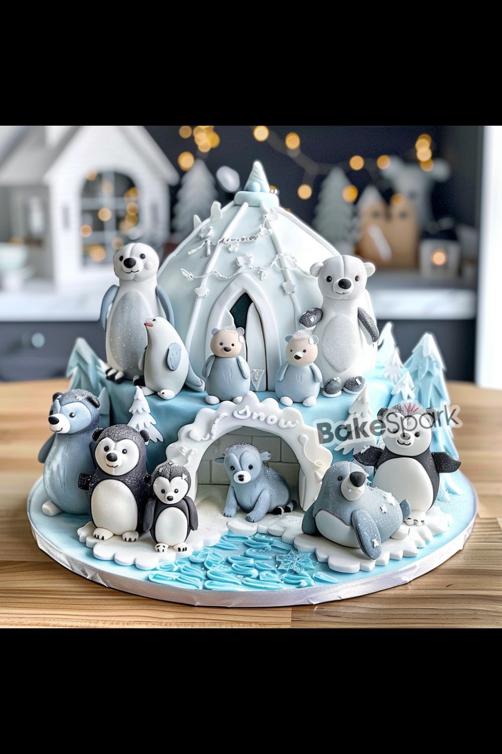 igloo cake idea