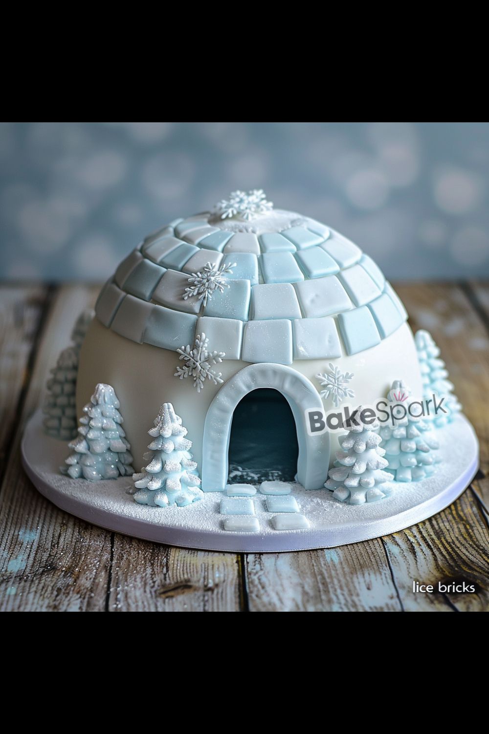 igloo cake idea