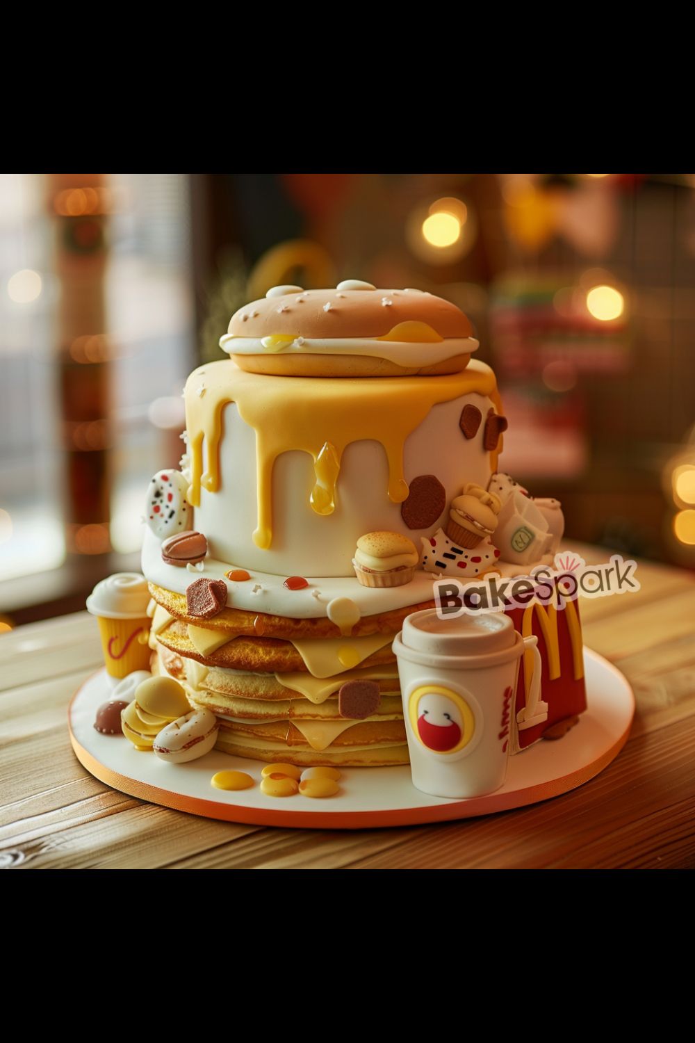 mcdonalds cake idea