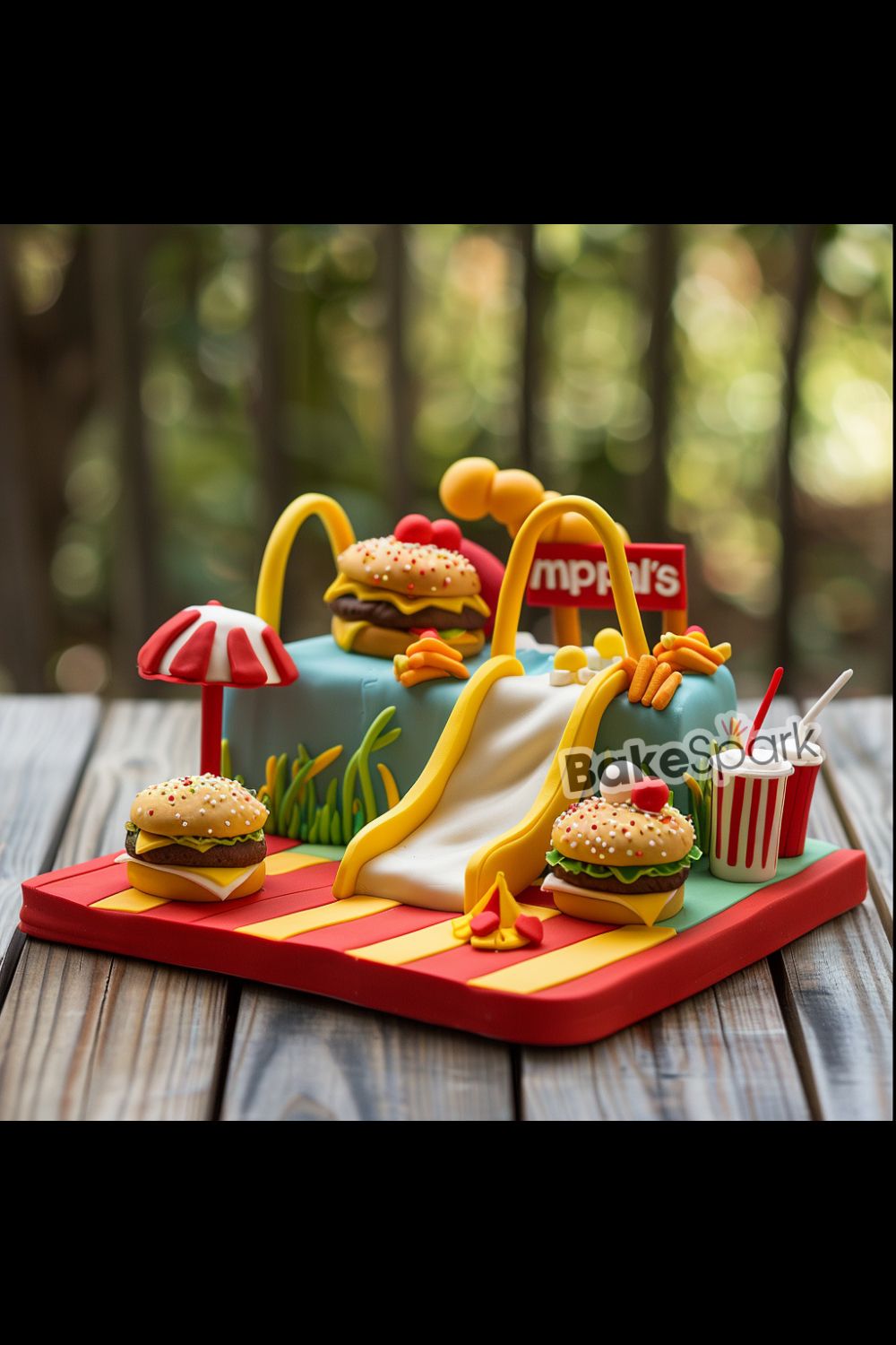 mcdonalds cake idea