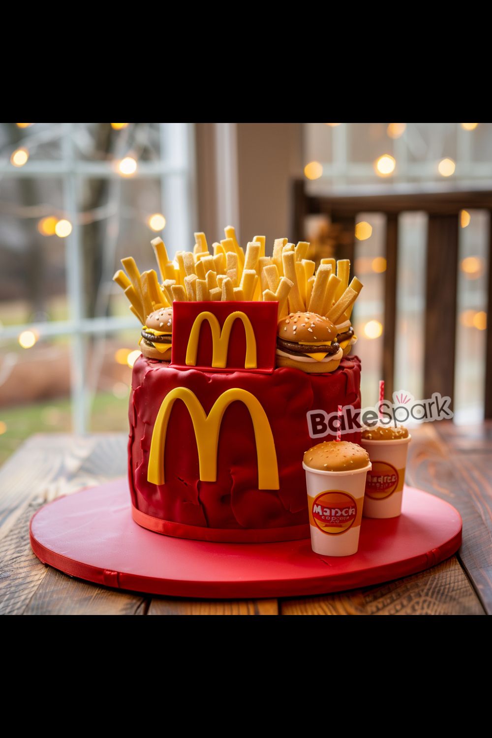 mcdonalds cake idea