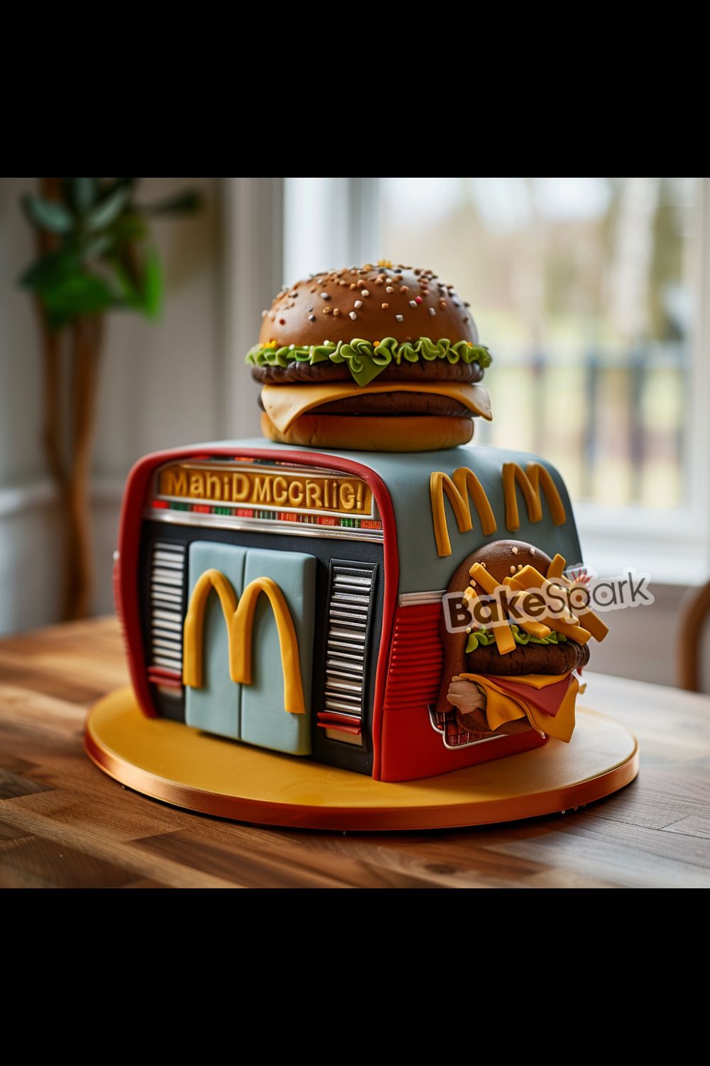 mcdonalds cake idea