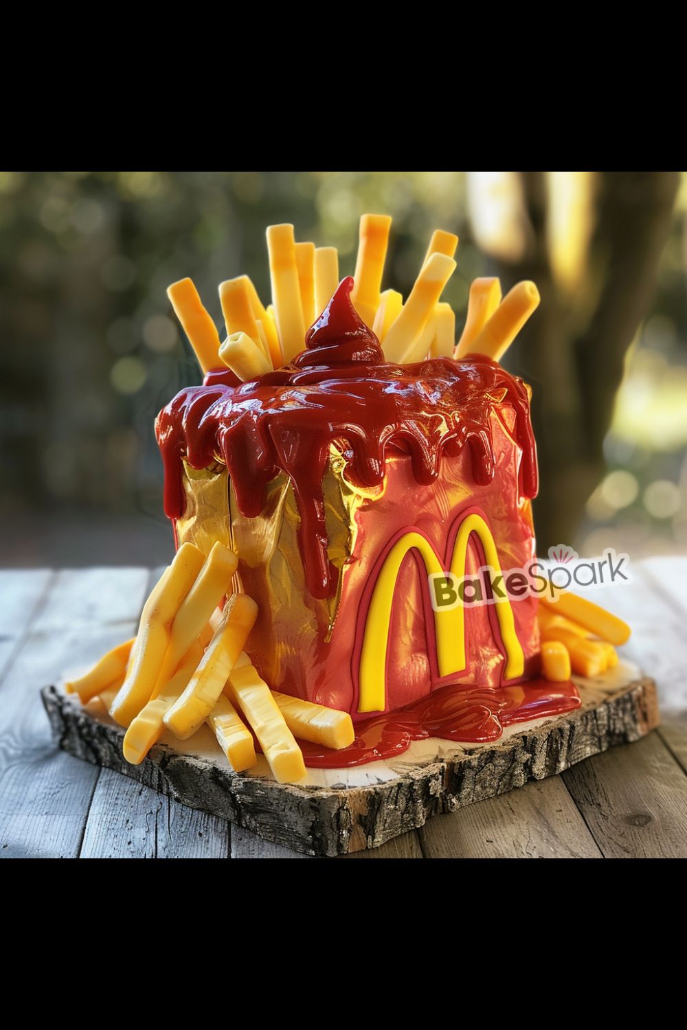 mcdonalds cake idea