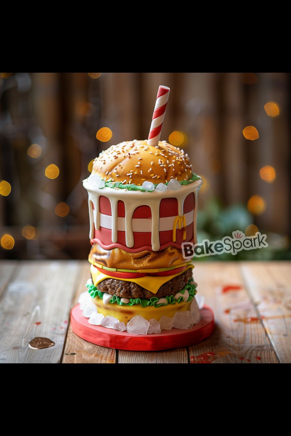 mcdonalds cake idea
