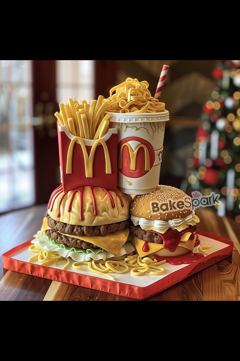 mcdonalds cake idea