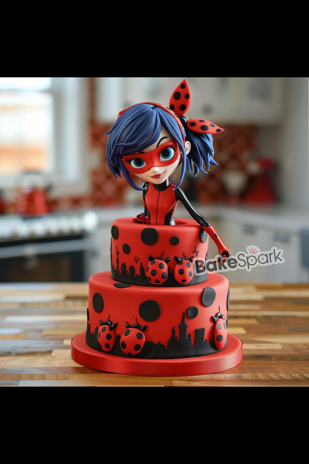 miraculous ladybug cake idea