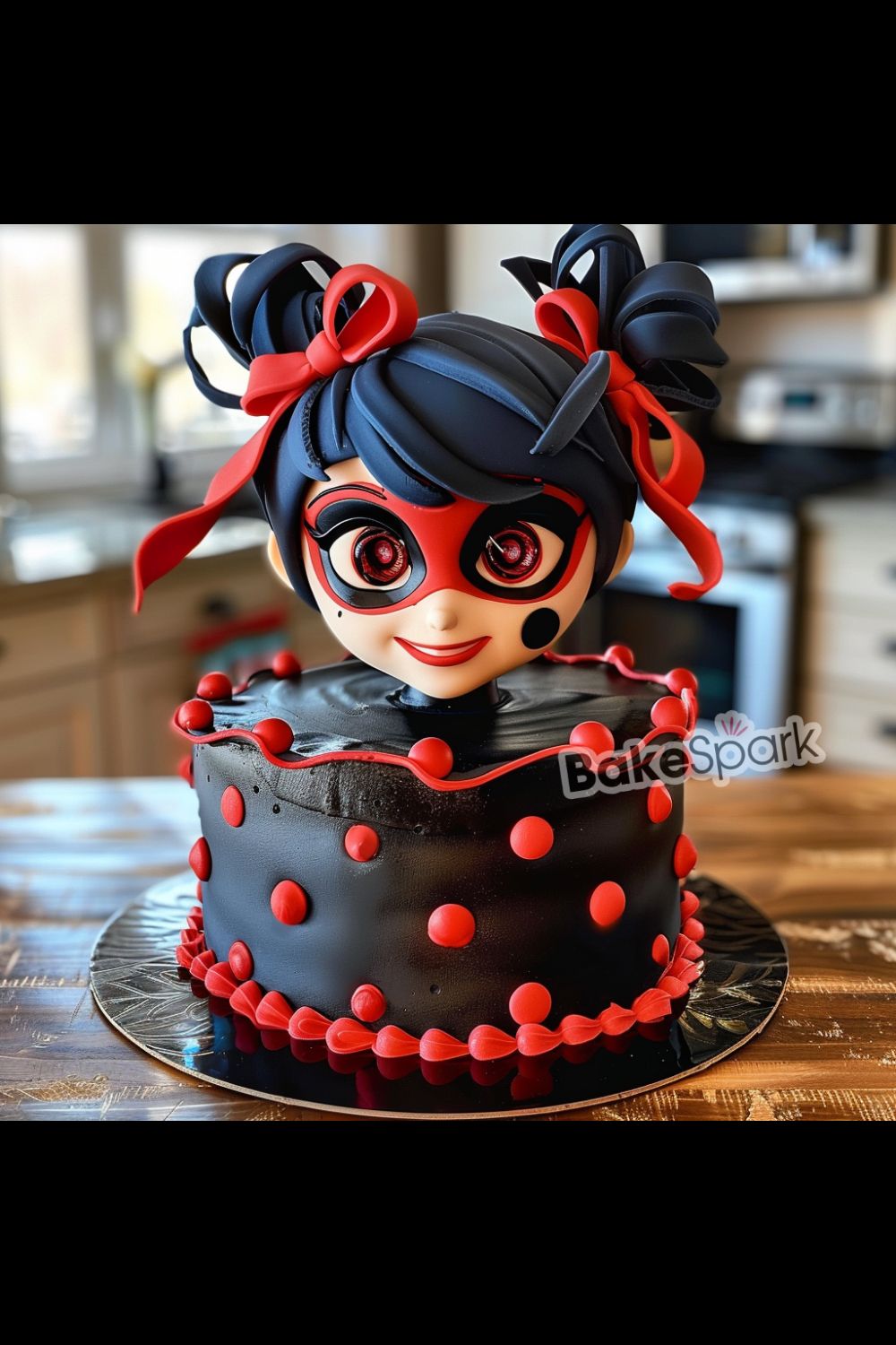 miraculous ladybug cake idea