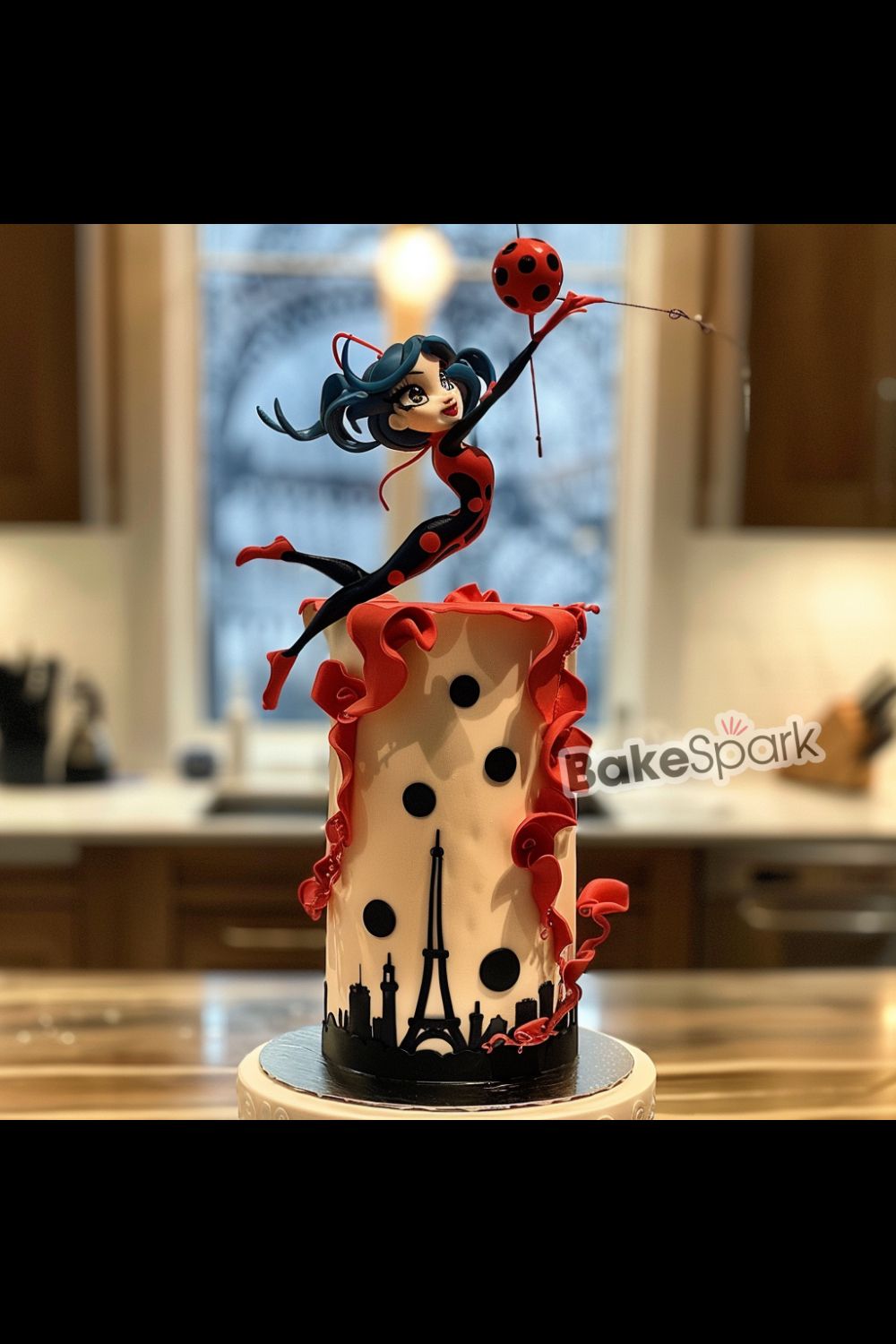 miraculous ladybug cake idea