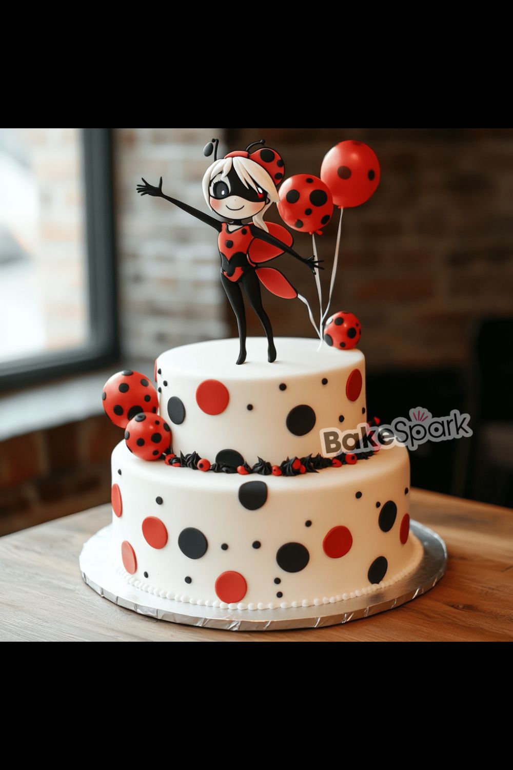 miraculous ladybug cake idea
