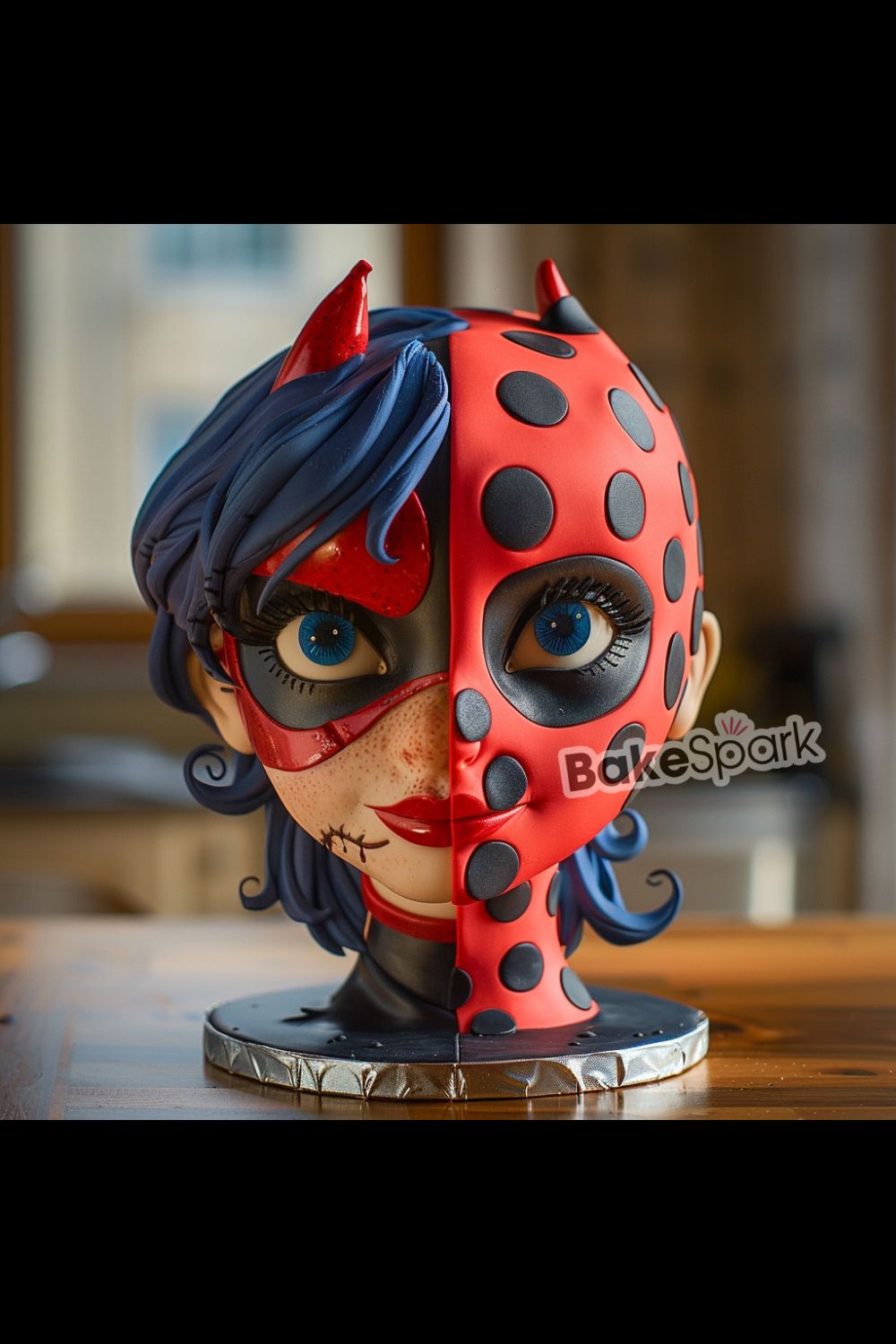 miraculous ladybug cake idea