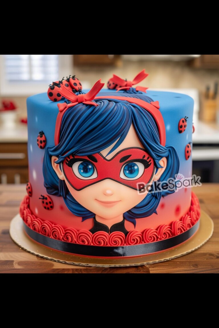 17 Miraculous Ladybug Cake Design Ideas [GALLERY] - BakeSpark