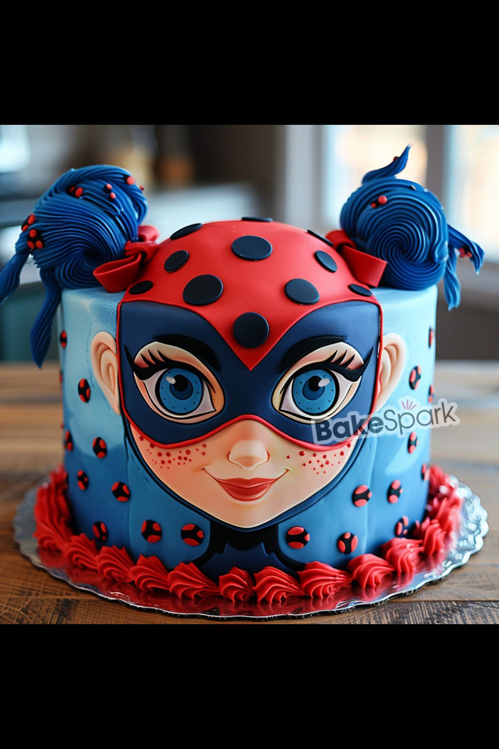 miraculous ladybug cake idea