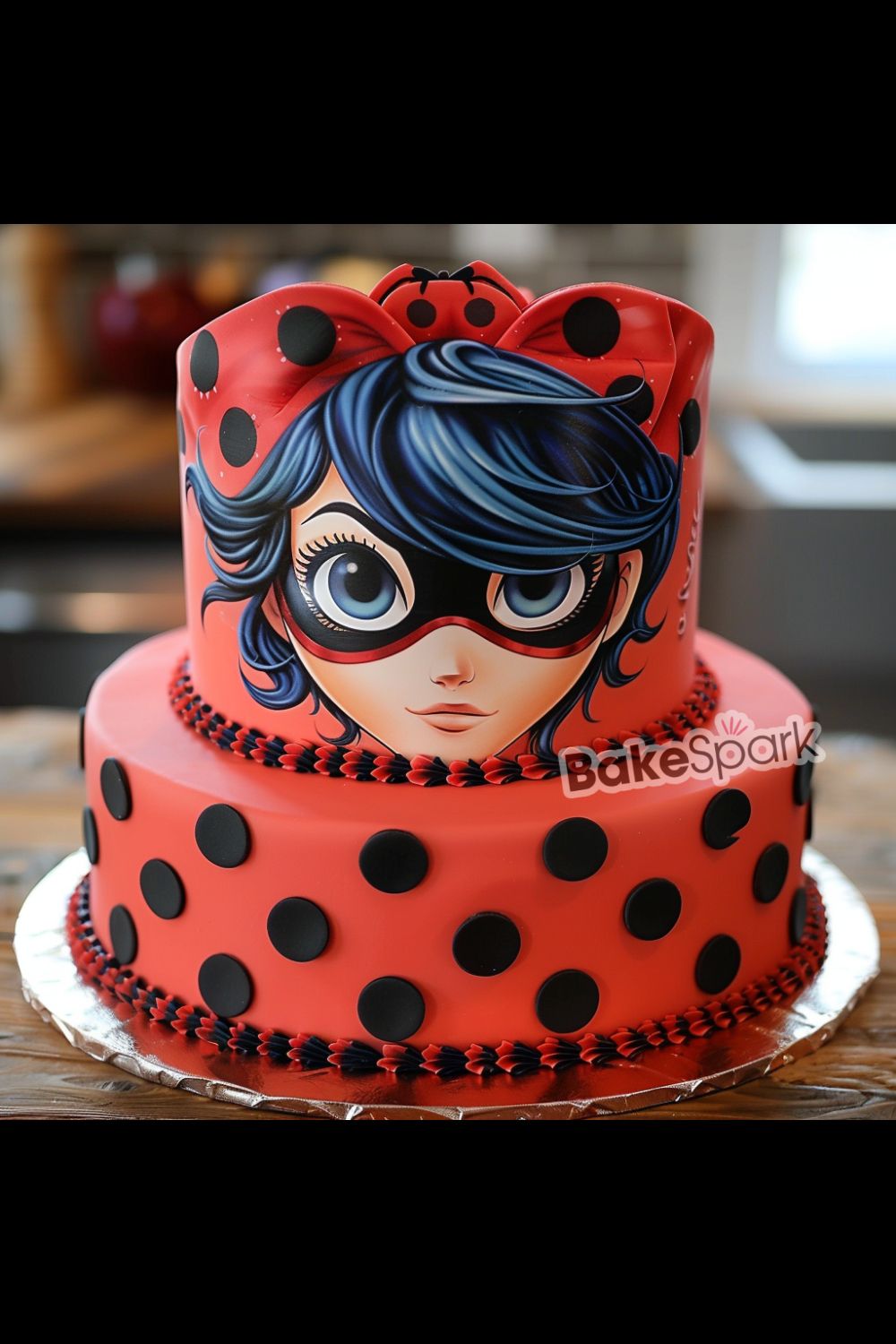 miraculous ladybug cake idea